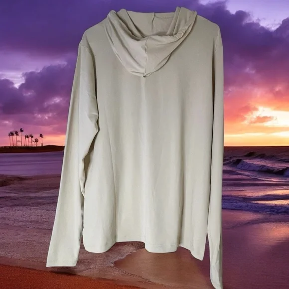 Surf Pendleton Unisex Long Sleeve Hooded Tee Logo‎ Rash Guard sun cream Medium